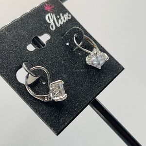 Glitz by Gennaro Earrings SIlver Crystal $16ea / 3 for $25